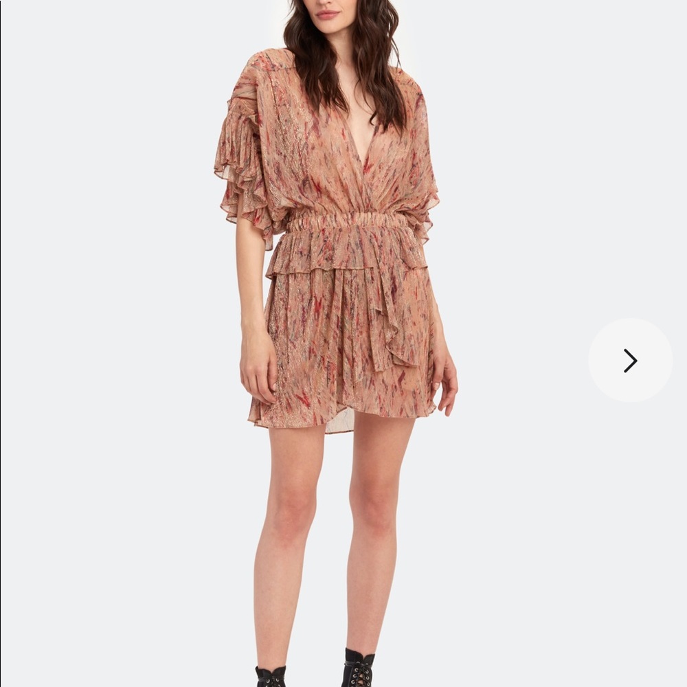 Iro Buox Metallic Dress